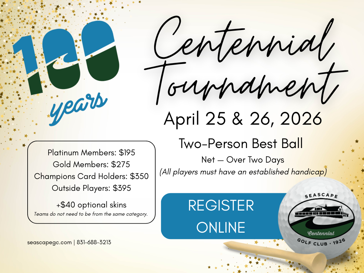 Seascape Centennial Tournament